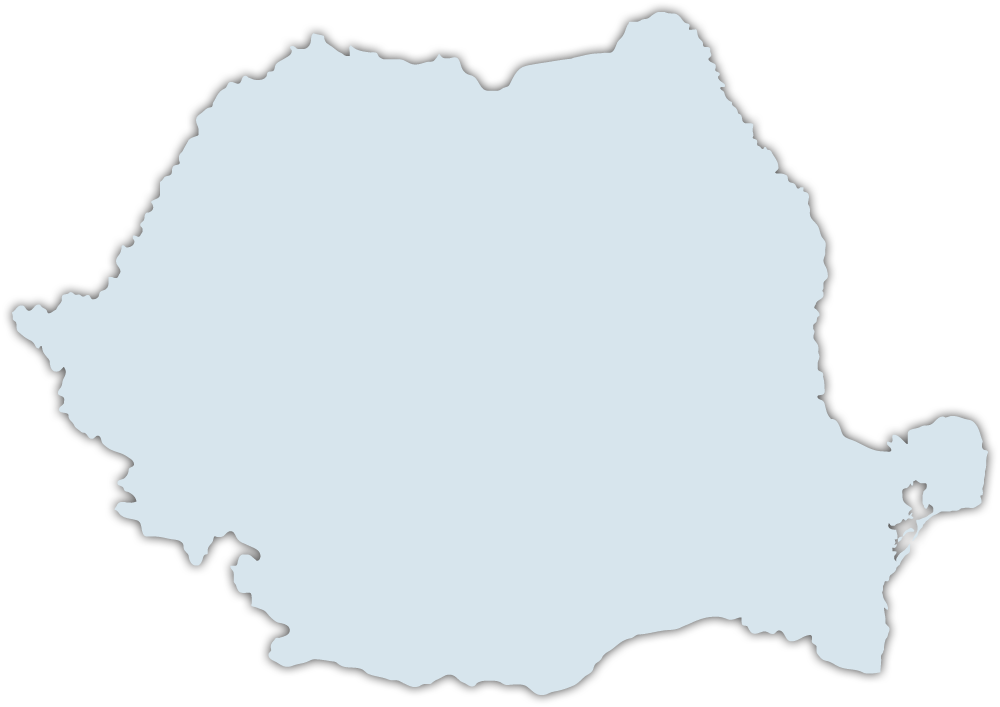 Map of Romania